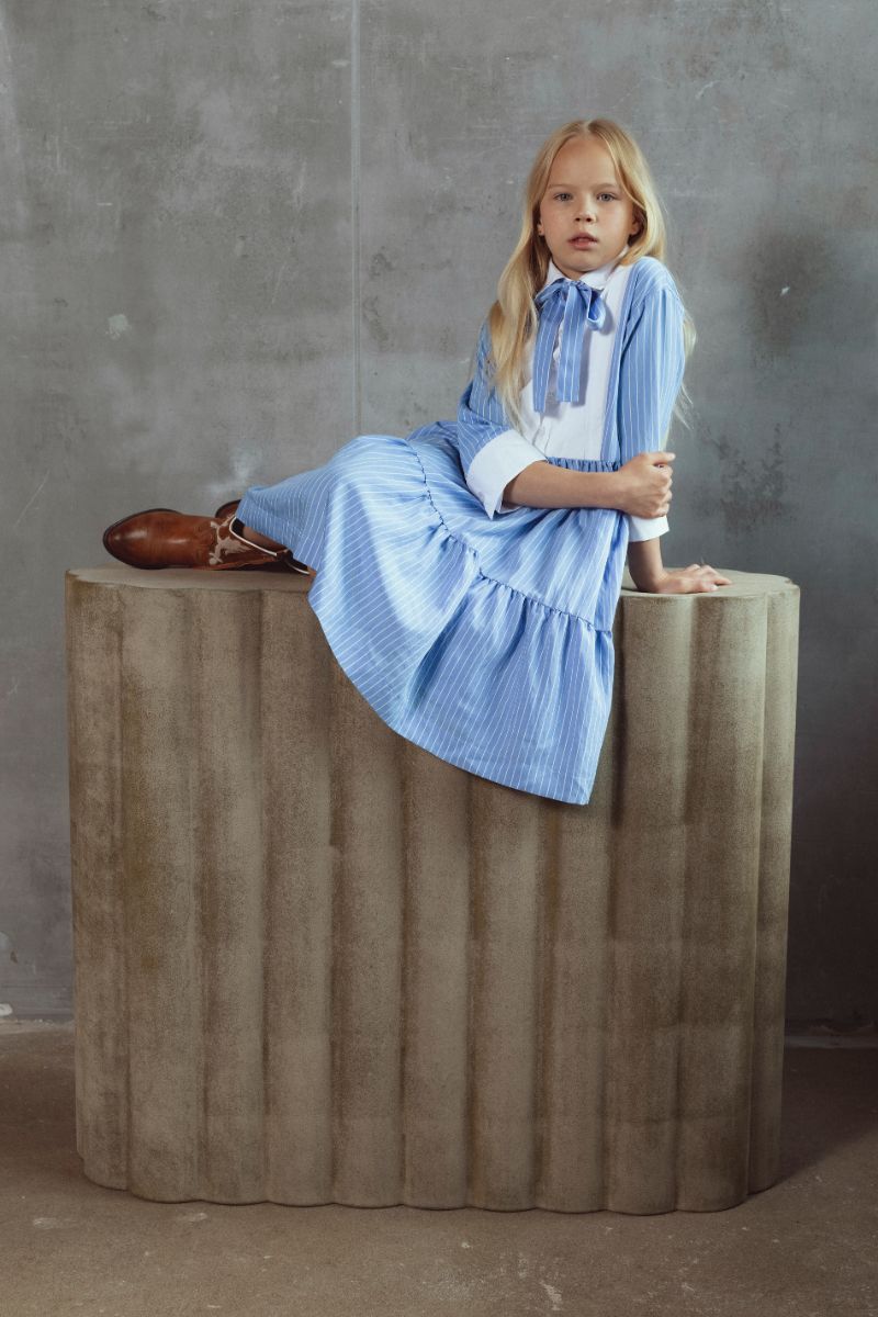 Brooke Dress - Blue