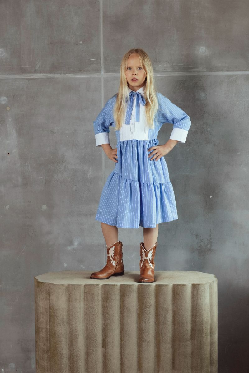 Brooke Dress - Blue