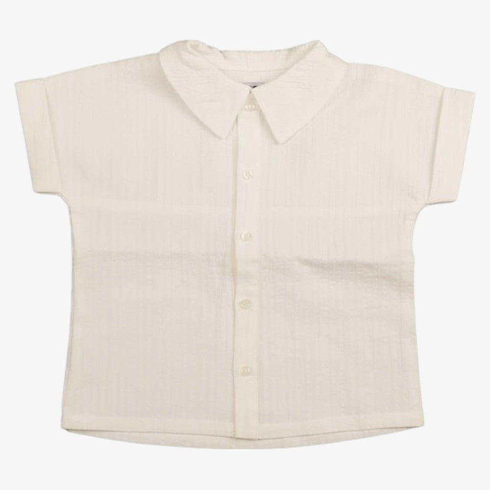 Collar Shirt - White