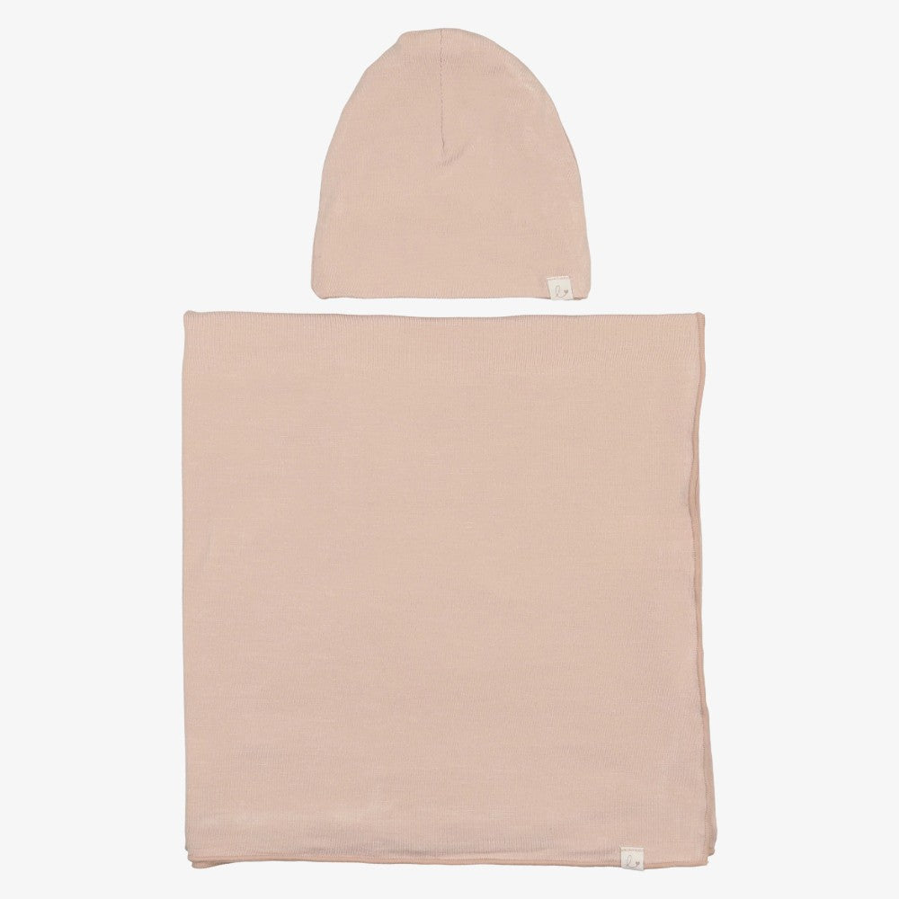 Bamboo Swaddle Set - Dusty Pink