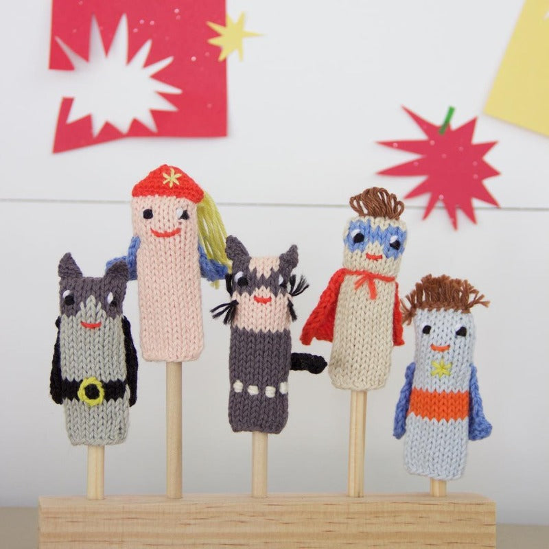 Finger Puppets Super Hero - Set 5