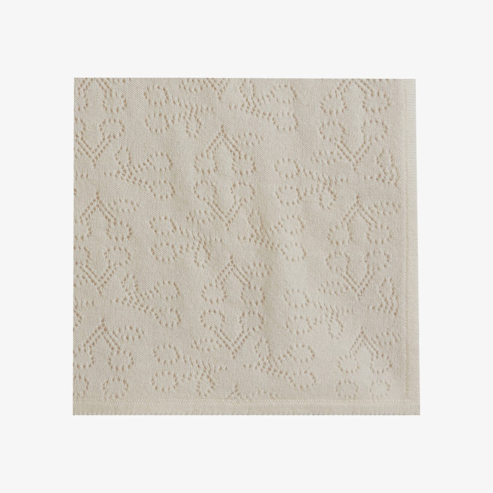 Bonpoint Cosme Blanket - Milk White