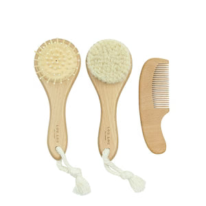 Hairbrush Set - Natural