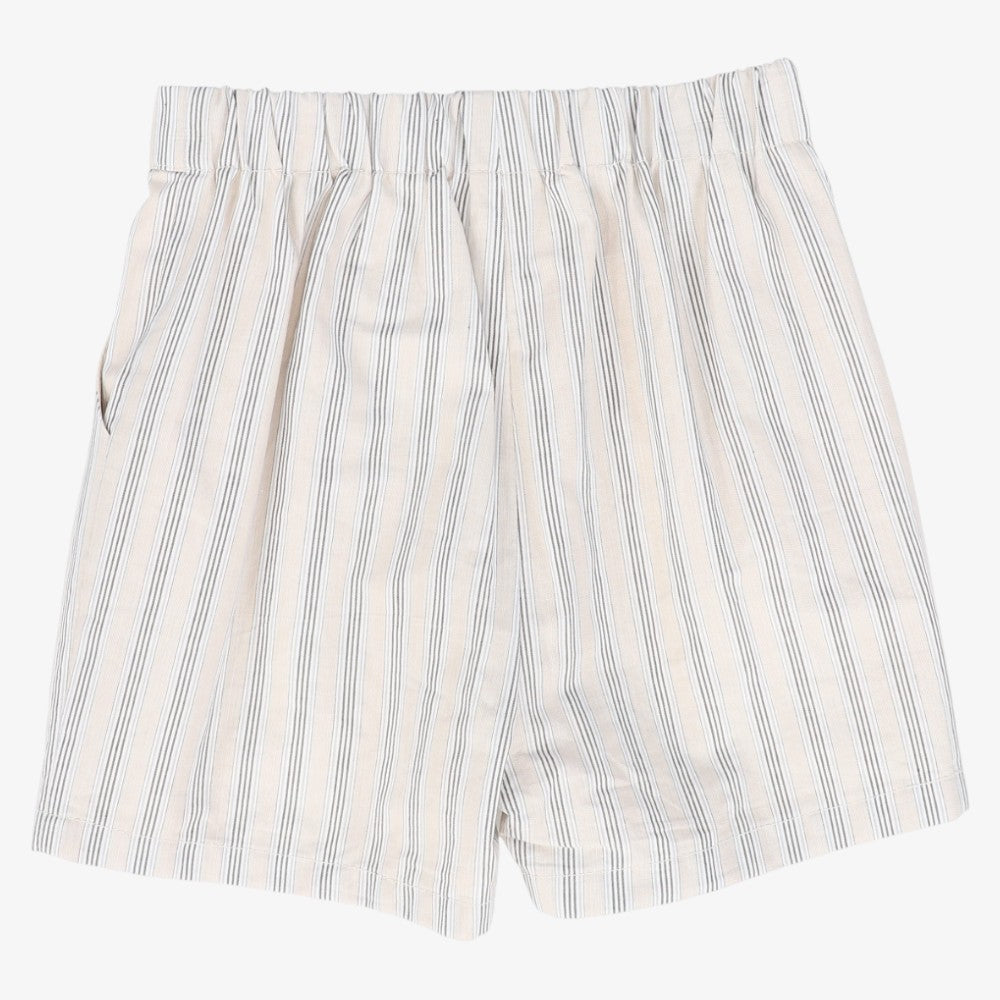 Double Stripe Shorts - Beige