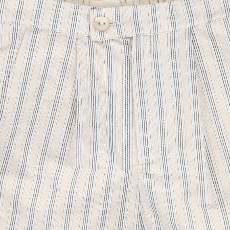 Double Stripe Shorts - Beige