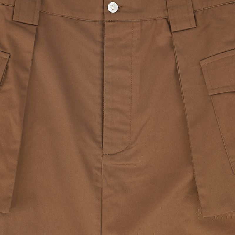 Utility Pocket Maxi SKirt - Brown