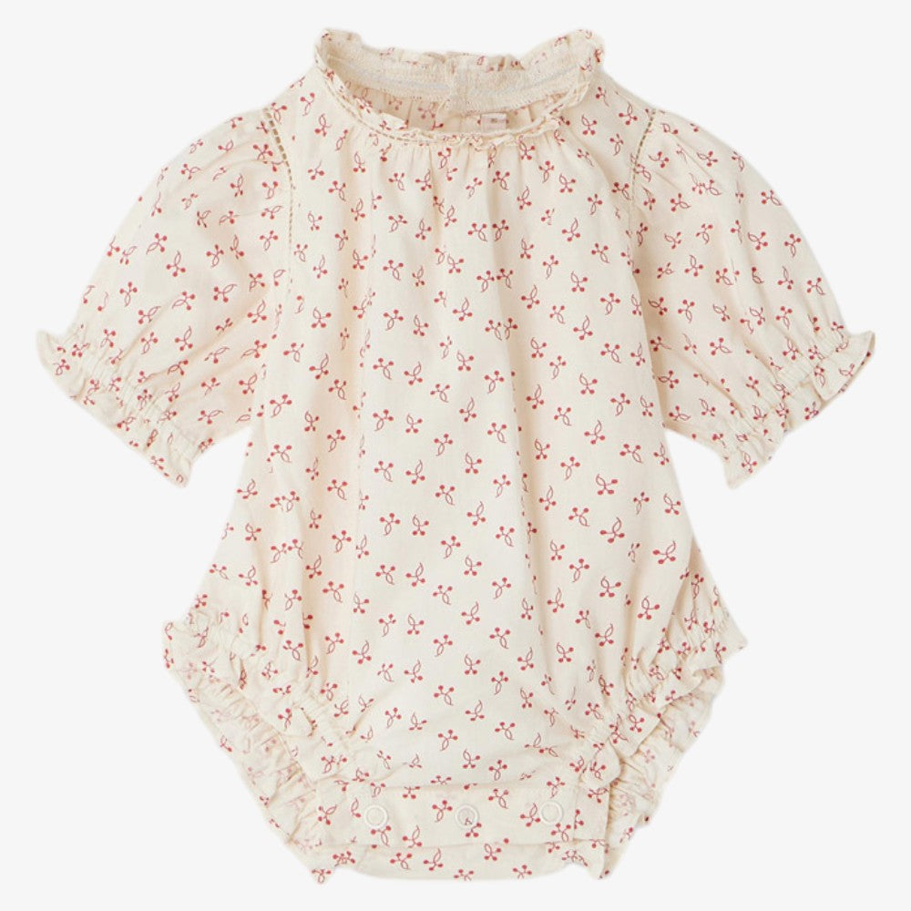 Evie Romper - Red
