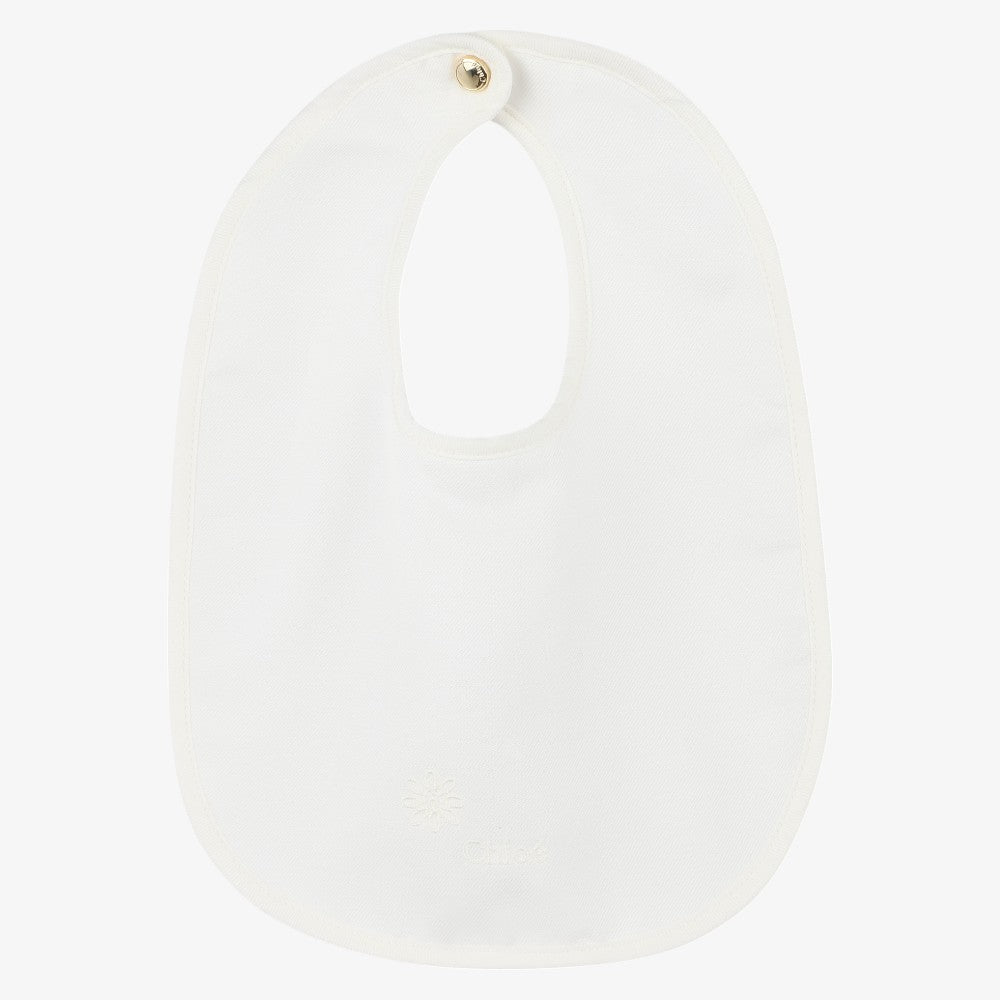 Footie With Bib And Hat - Offwhite