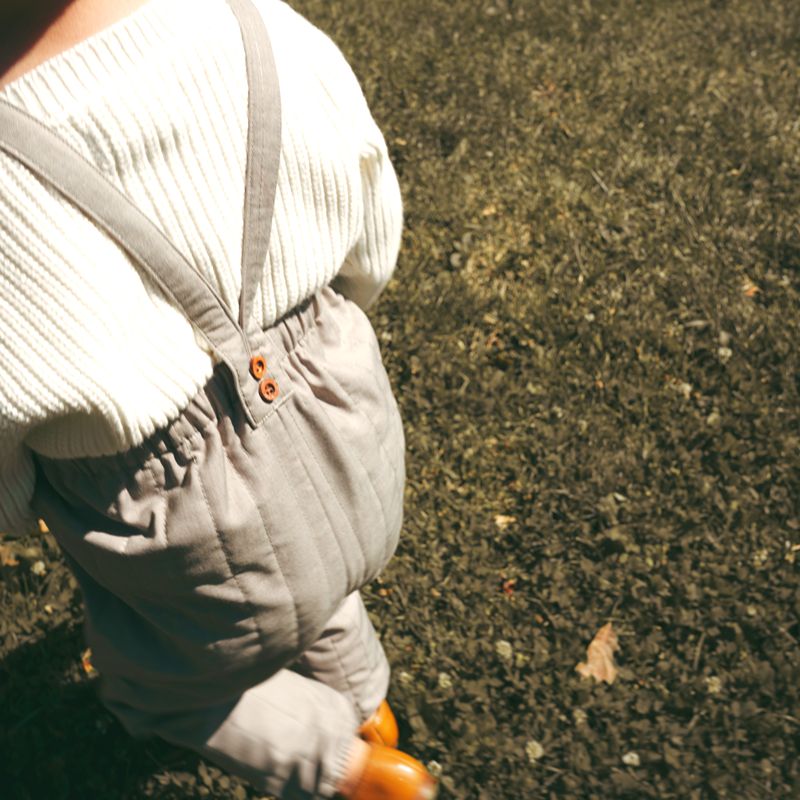 Knit Overall - Taupe