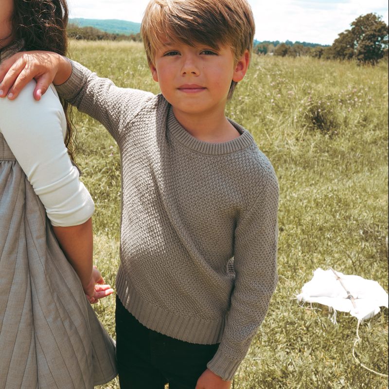 Knit Sweater - Taupe