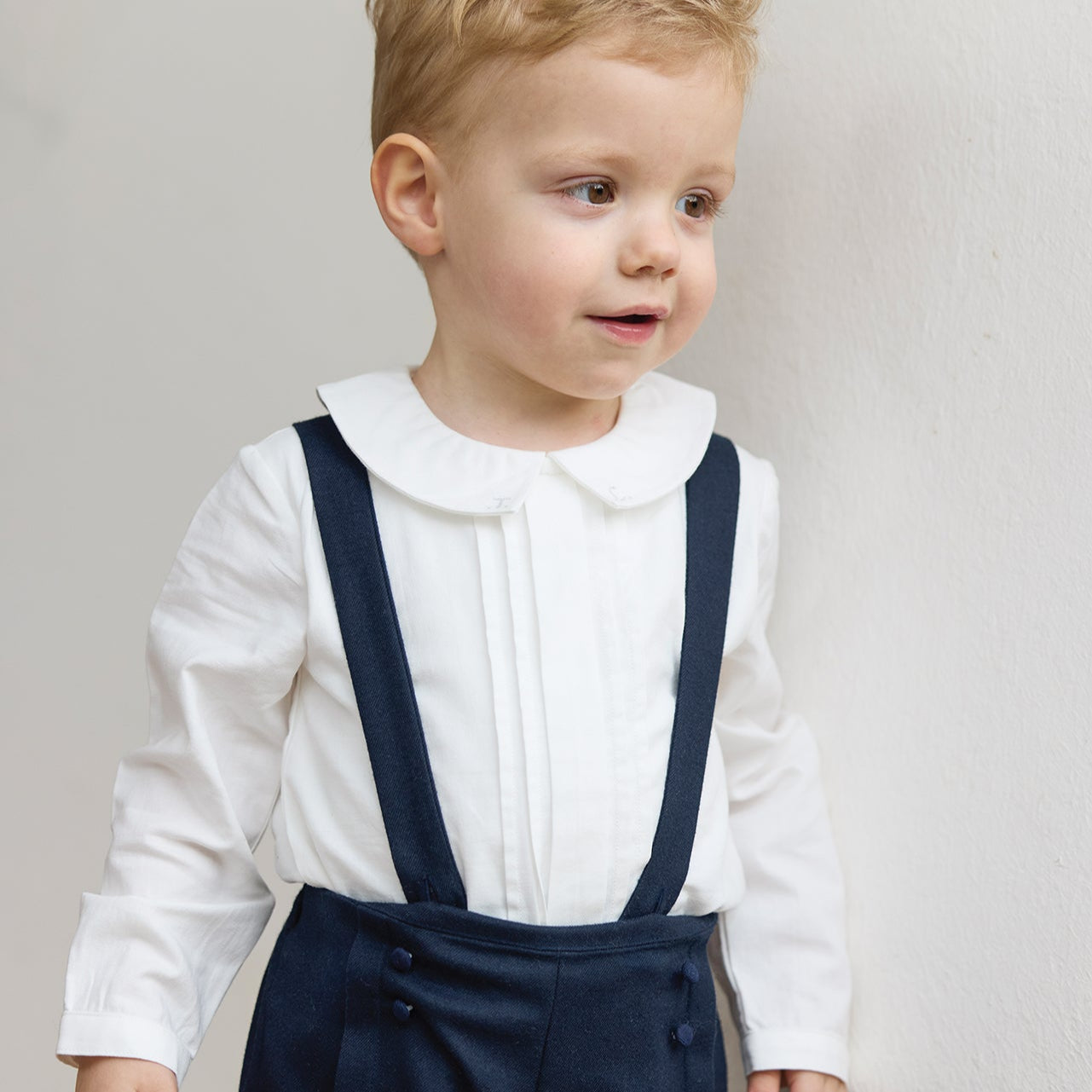 Pleated Bodysuit - White