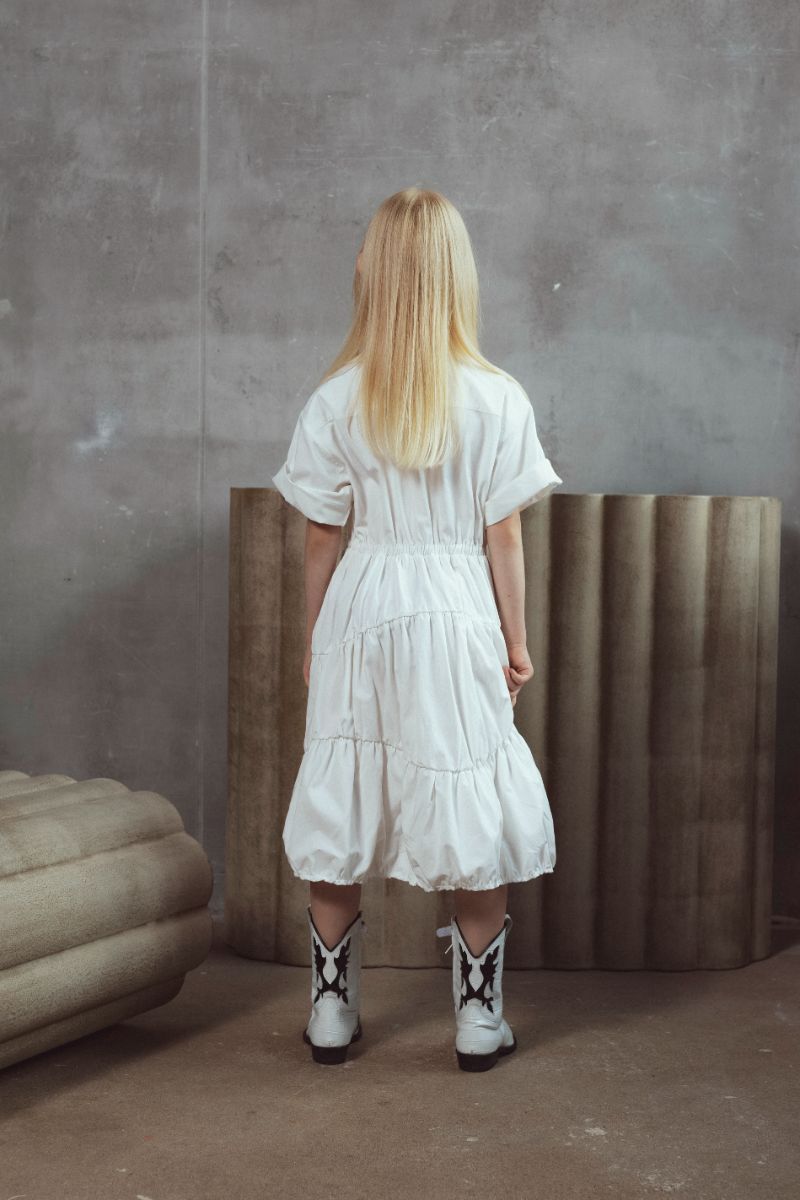 Clara Dress - White