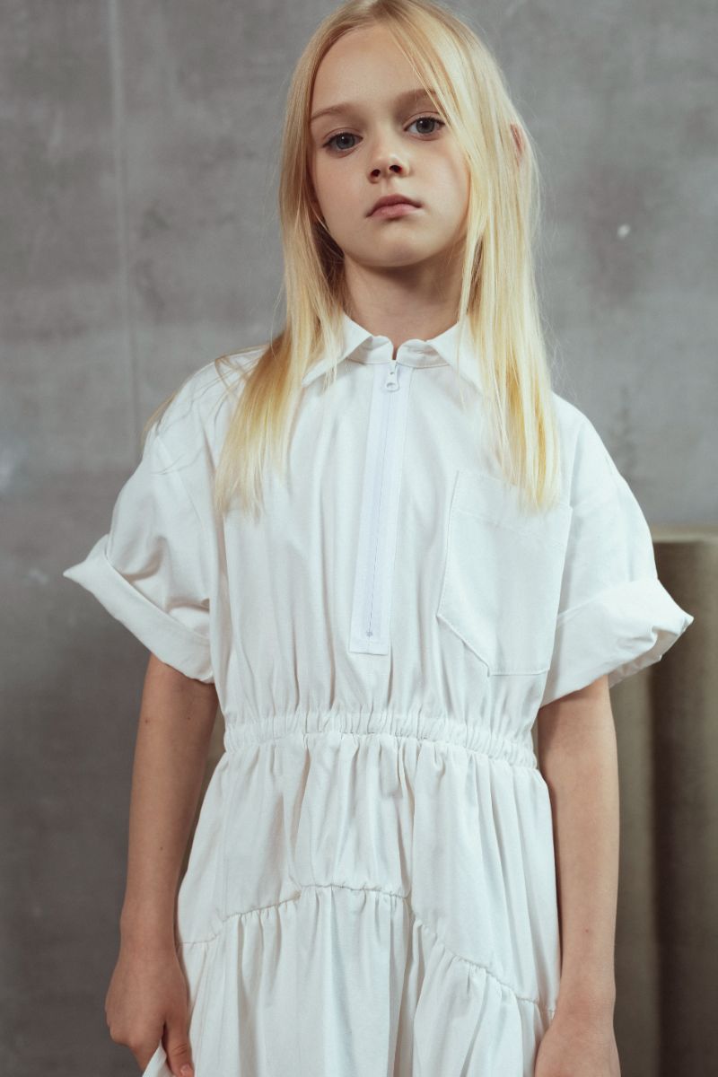 Clara Dress - White