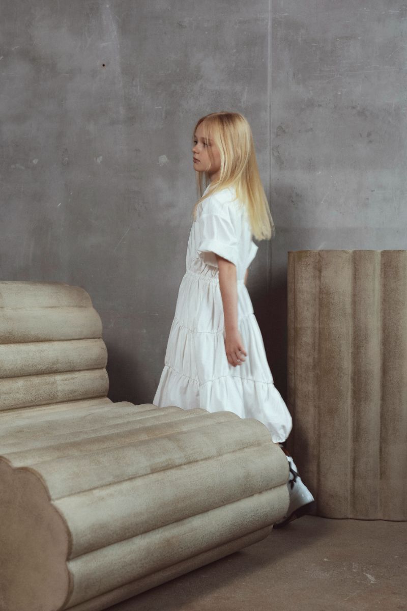 Clara Dress - White
