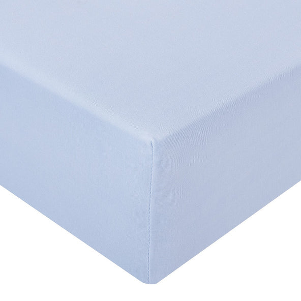 Standard Crib Sheet Solid Colors - French Blue