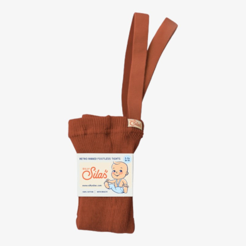 Footless Tights - Cinnamon