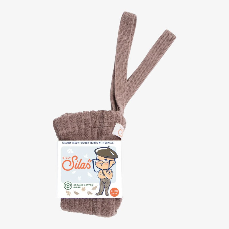 Granny Footed Tights - Granola