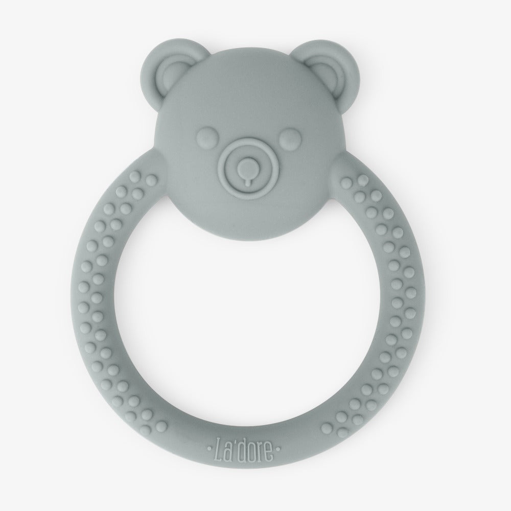 BEBE BEAR TEETHER - Graphite