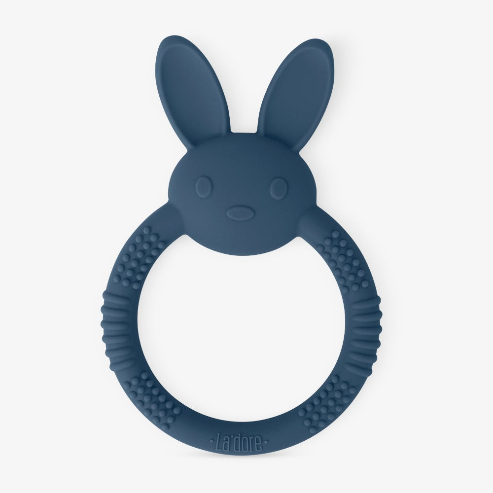 BEBE BUNNY TEETHER - Denim