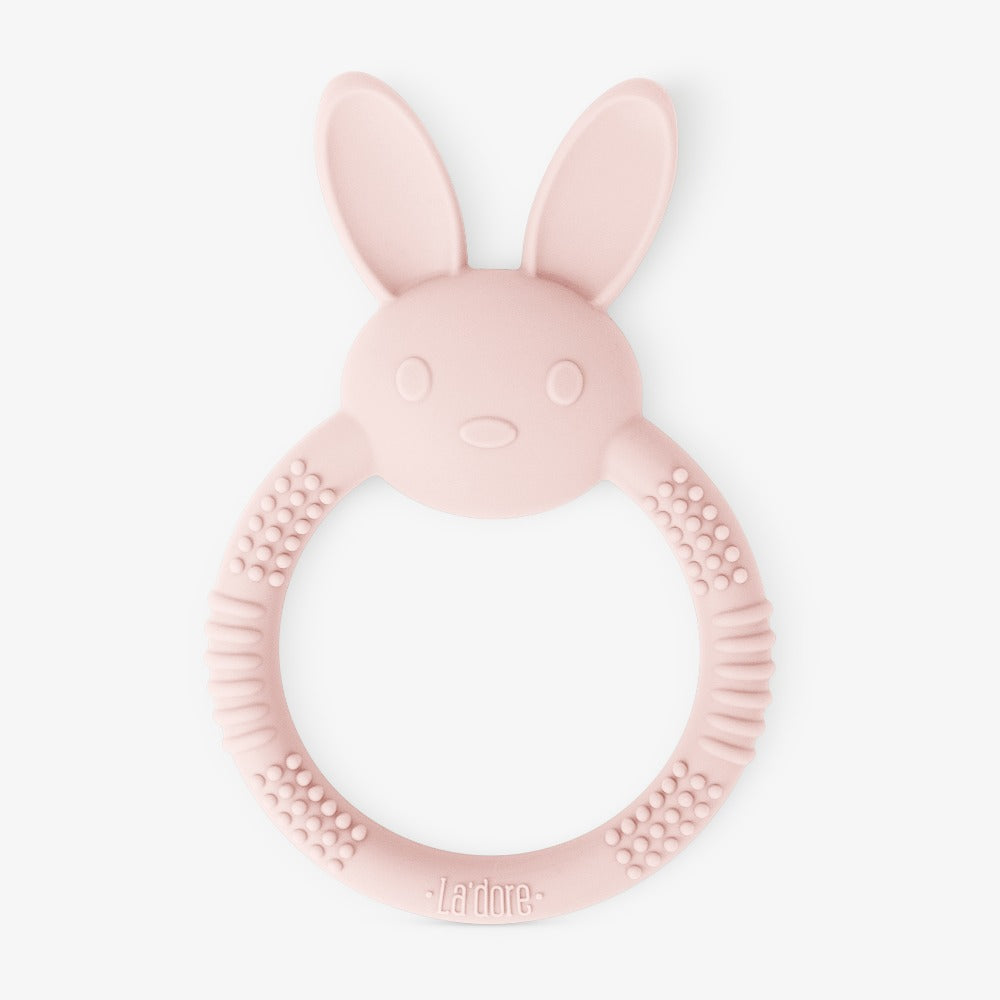 BEBE BUNNY TEETHER - Blush
