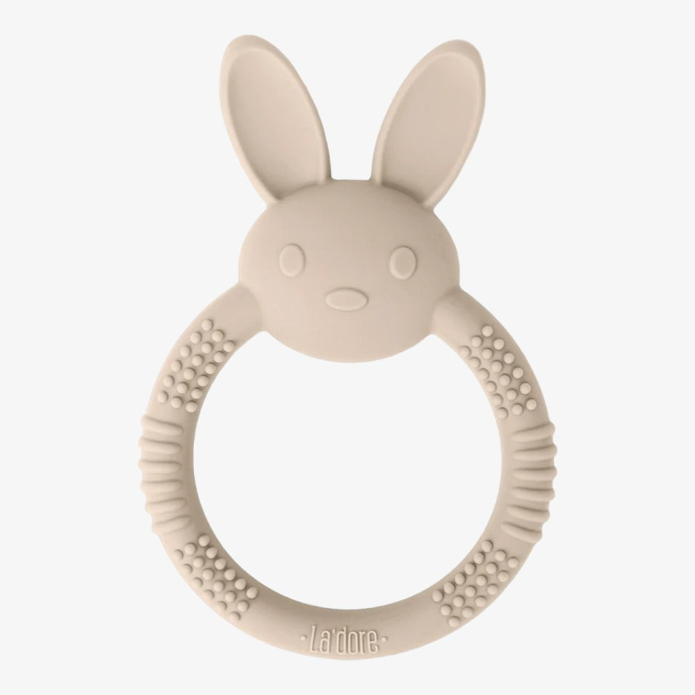 BEBE BUNNY TEETHER - Saddle