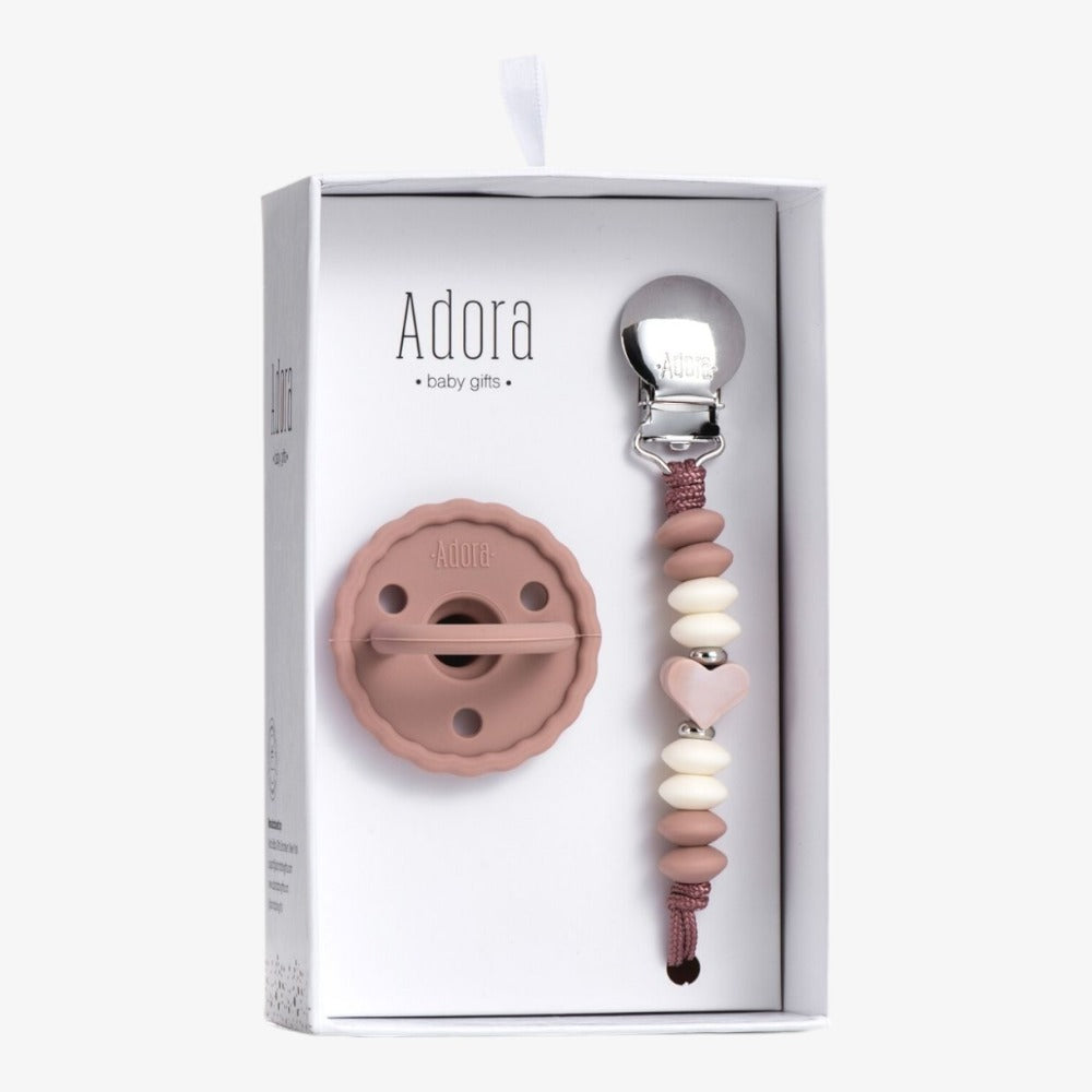 Gift Set - Mauve Heart