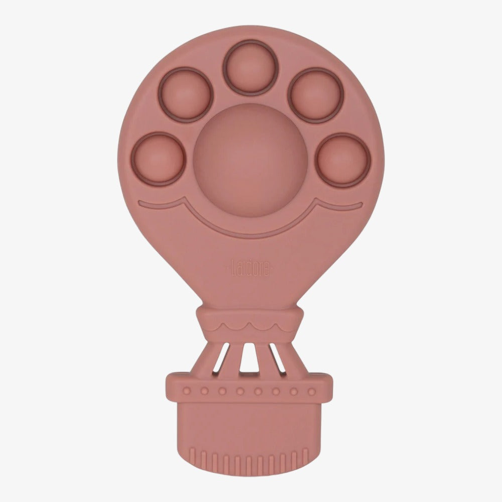 Pop-It Hot Air Rattle - Rosewood