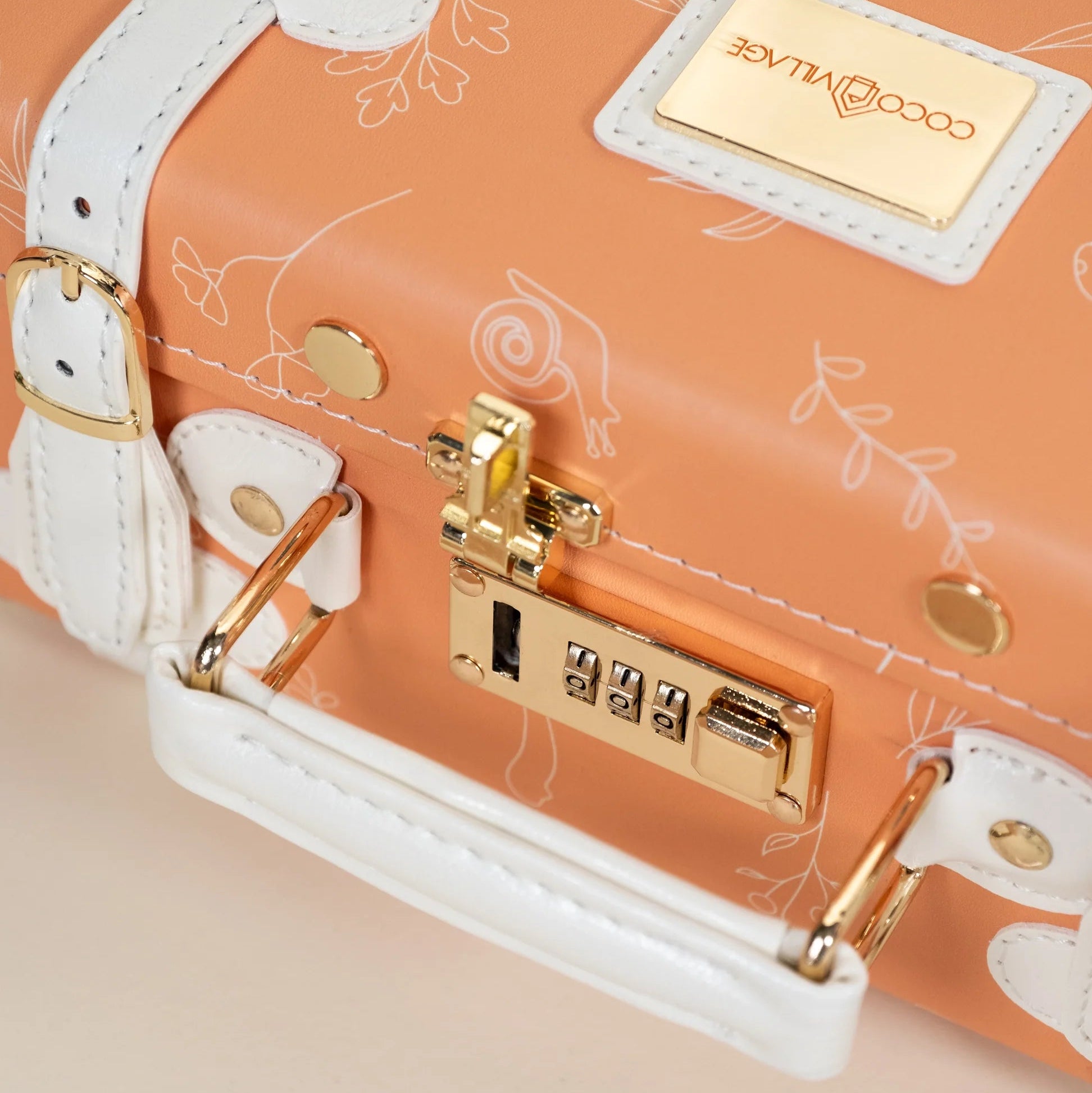 Leather Play Suitcase - Nature