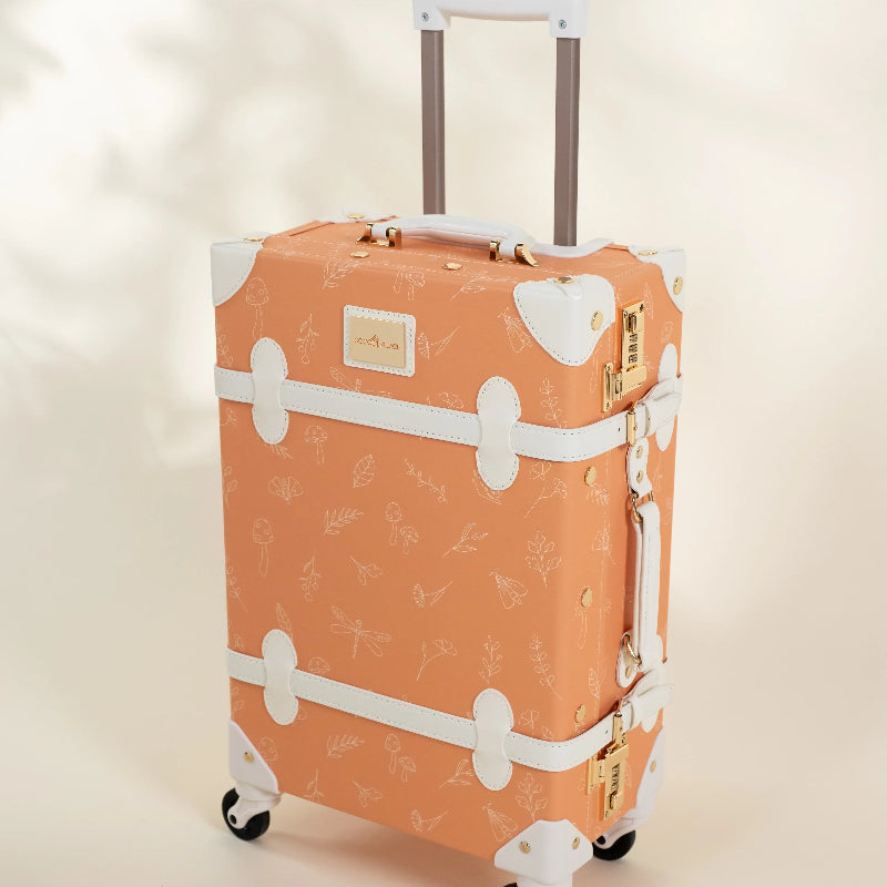 Leather Carry on Suitcase - Nature