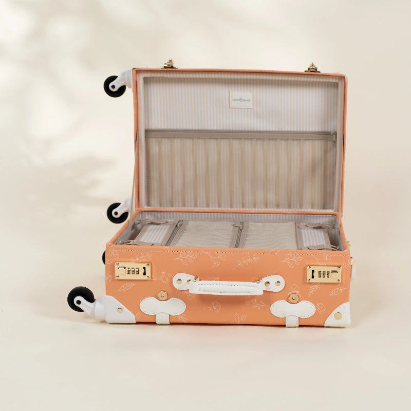Leather Carry on Suitcase - Nature