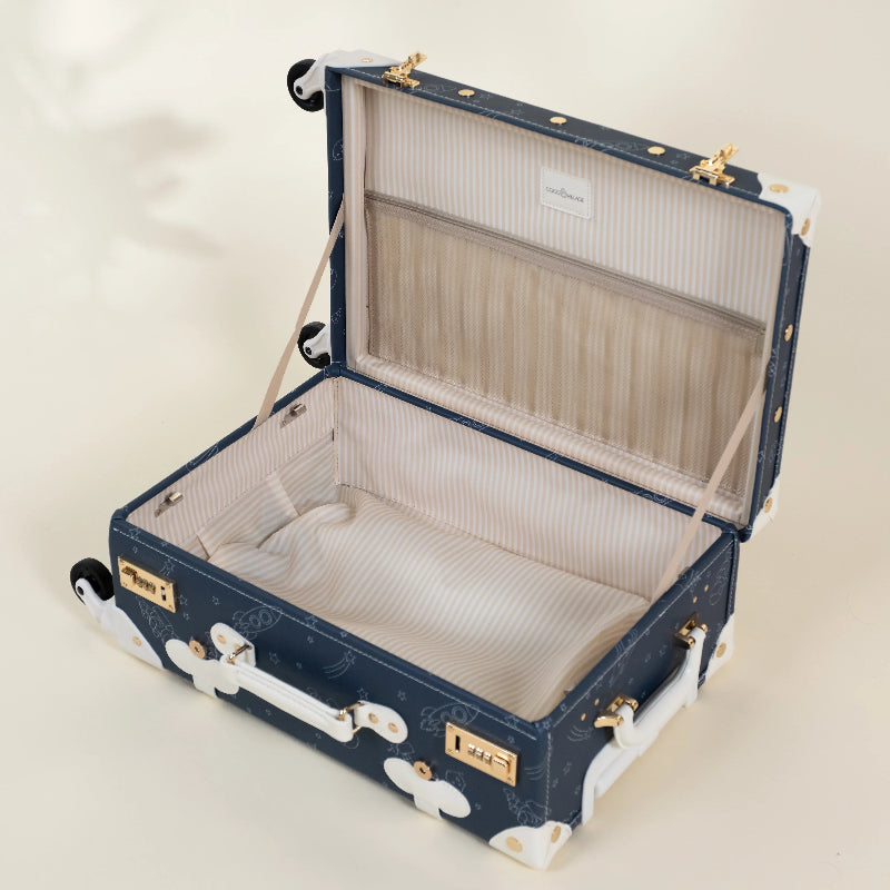 Leather Carry on Suitcase - Space