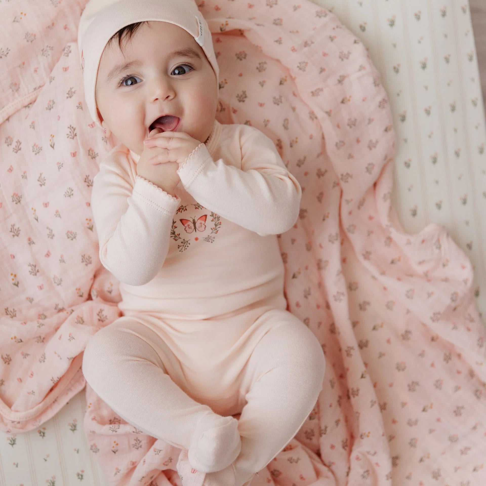 Crib Sheet 2Pack - Pink Floral