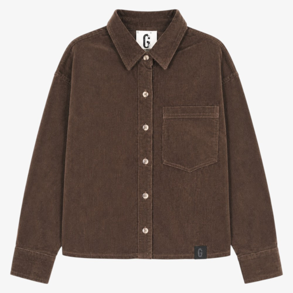 Corduroy Shirt - Brown