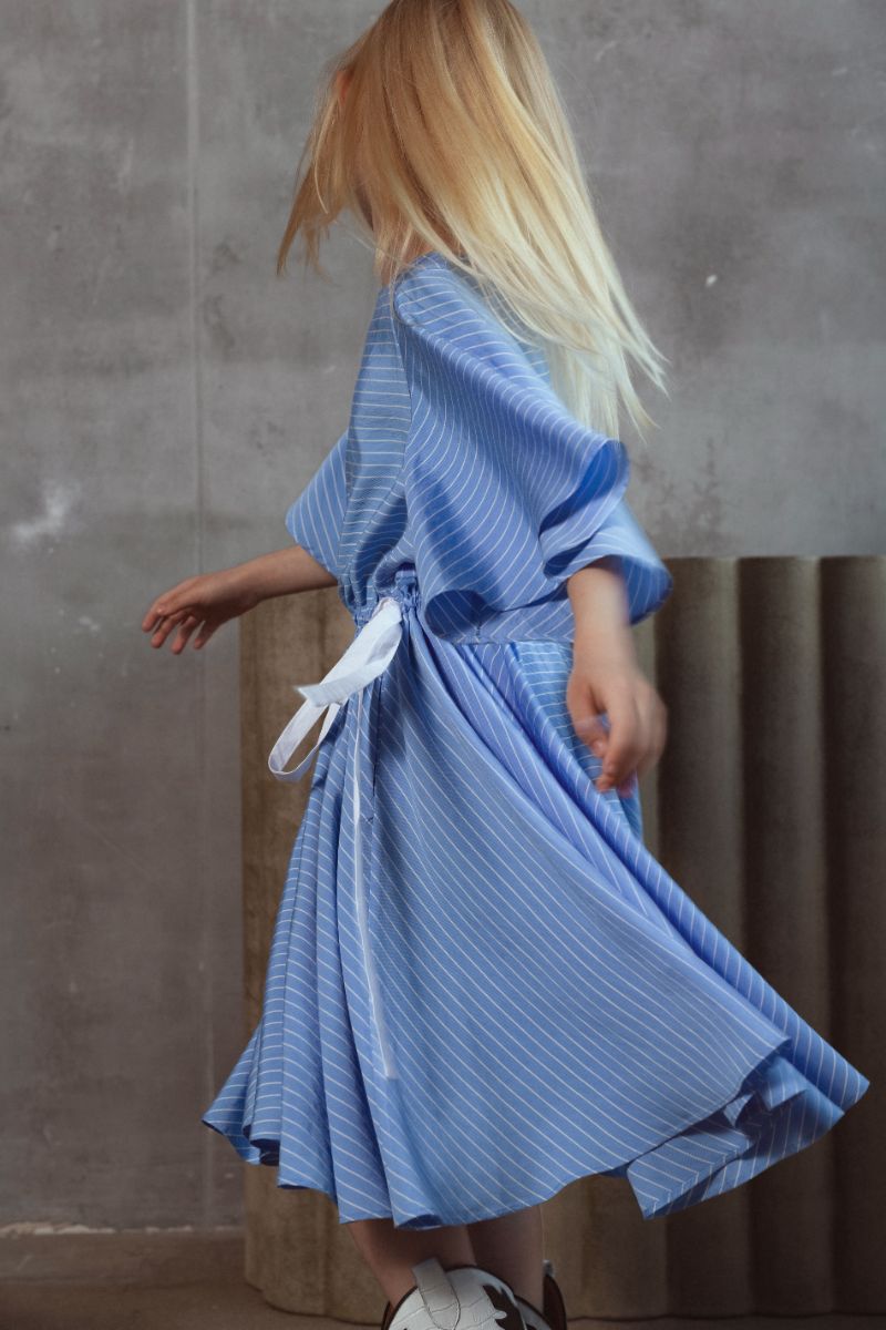 Dale Dress - Blue