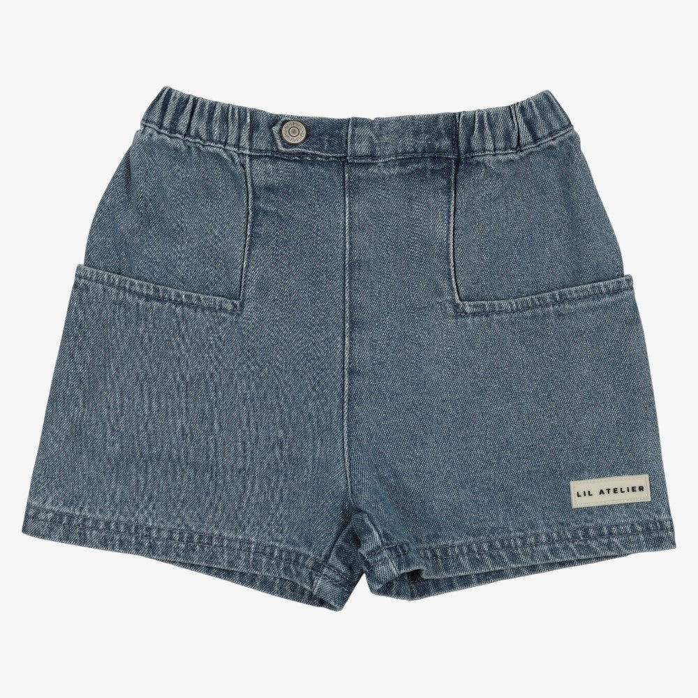 Denim City Shorts - Mid Blue Wash