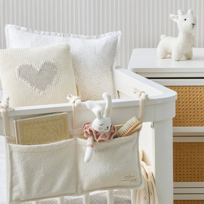 Boucle Crib Organizer - Cream