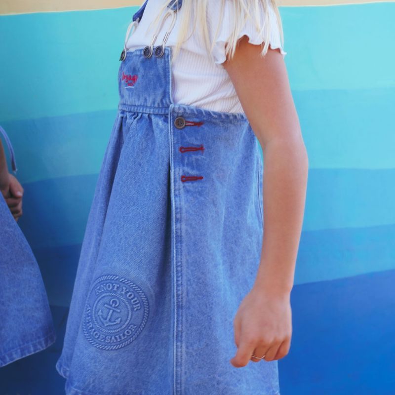 Nautical Jumper - Blue Denim