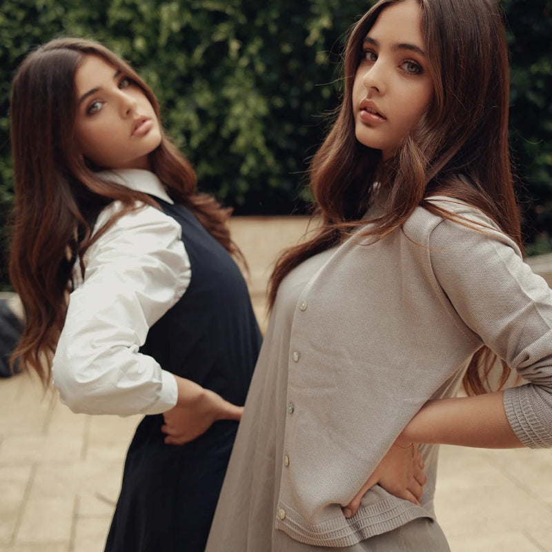 Knit Cardigan - Grey