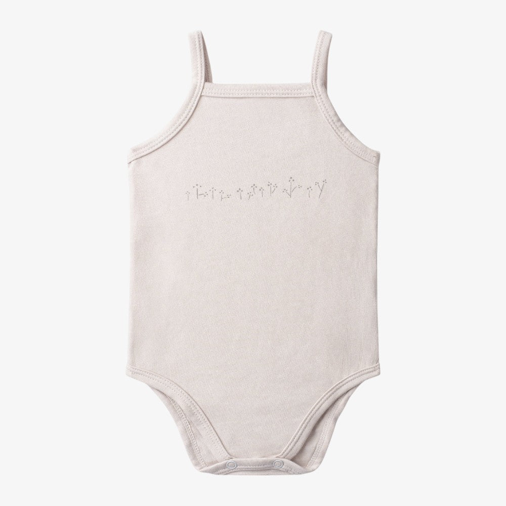 Colored Undershirts - White&taupe