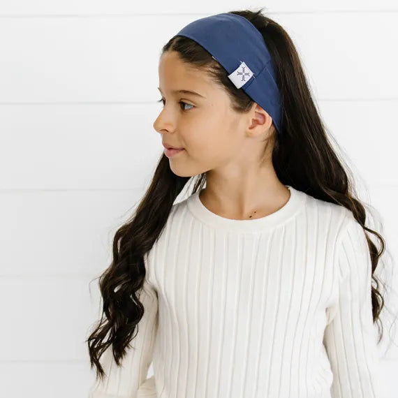Flat Headband - Denim