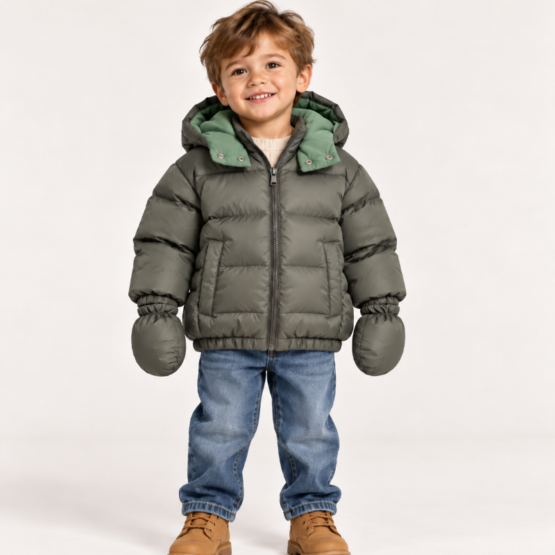 Down Hood Coat - Ivy