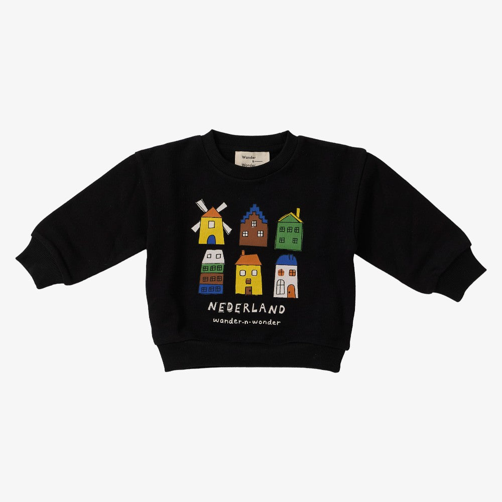 Nederland Sweatshirt - Black