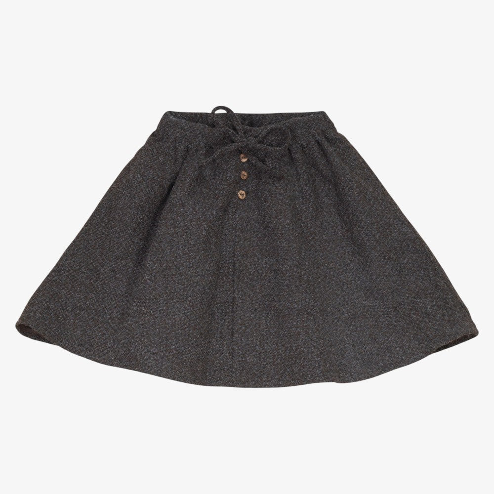 Tweed Skirt - Grey & Brown