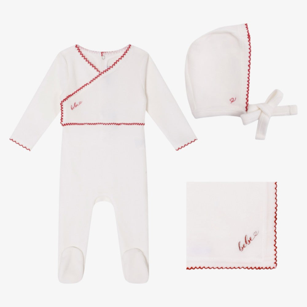 Classic Velour Take Me Home Set - Ivory Girl
