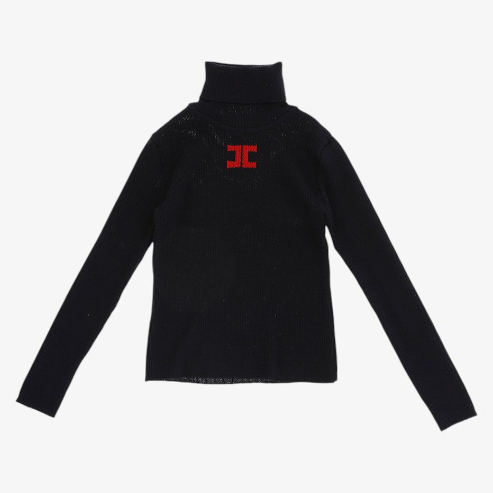 Dolce Vita Rib Sweater - Blue & Red