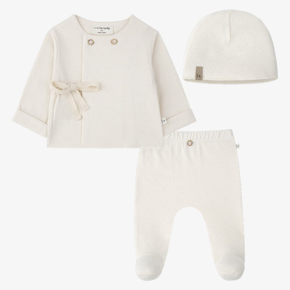 Emilia 3 Piece Set - Ecru