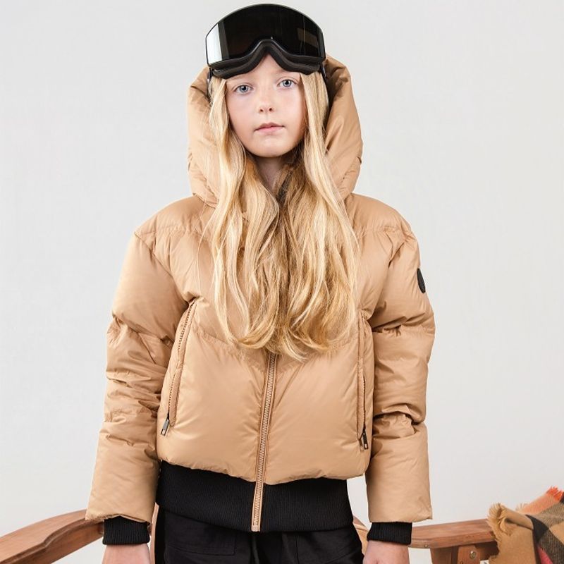 Waistband Bomber - Cappuccino