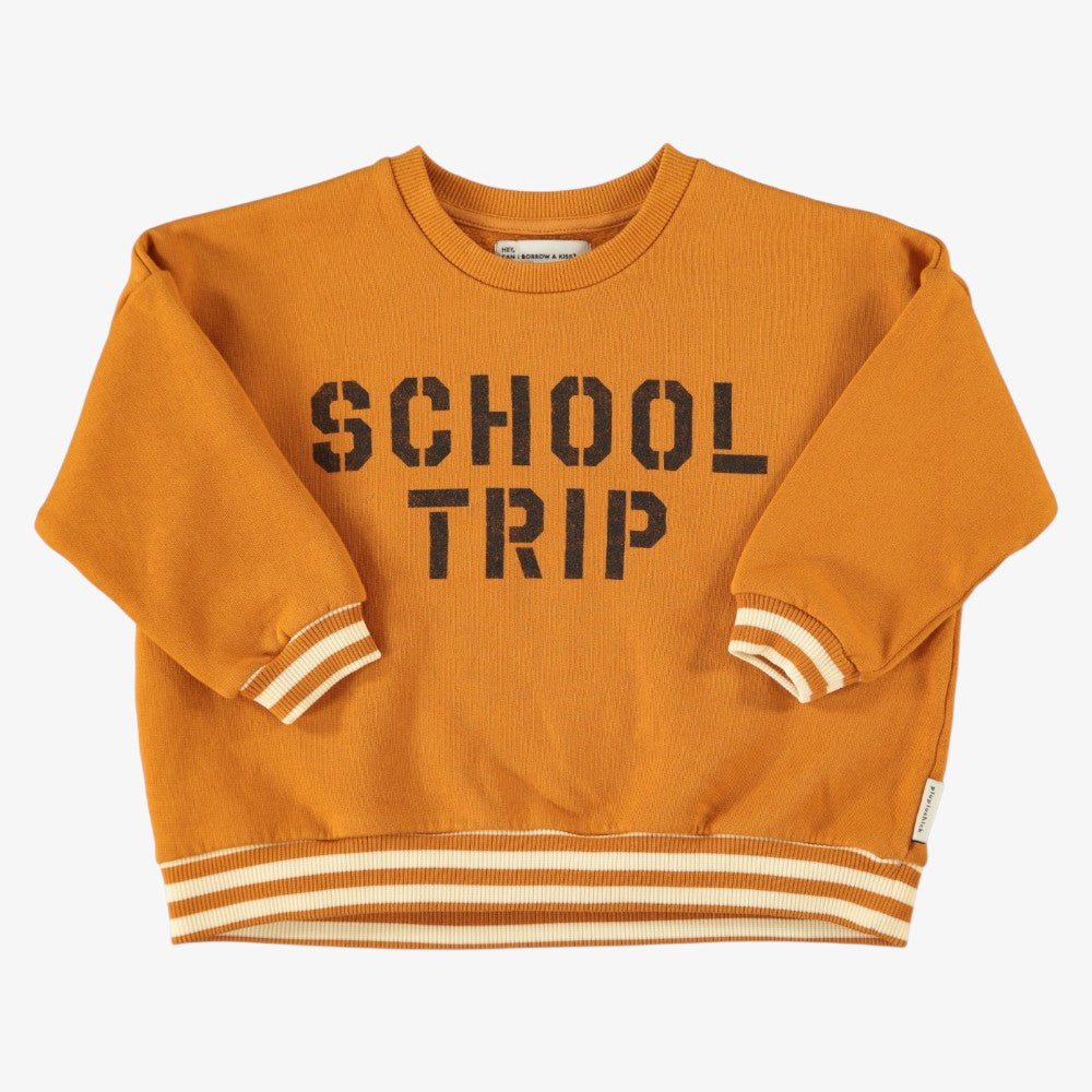 Logo Sweatshirt - Camel