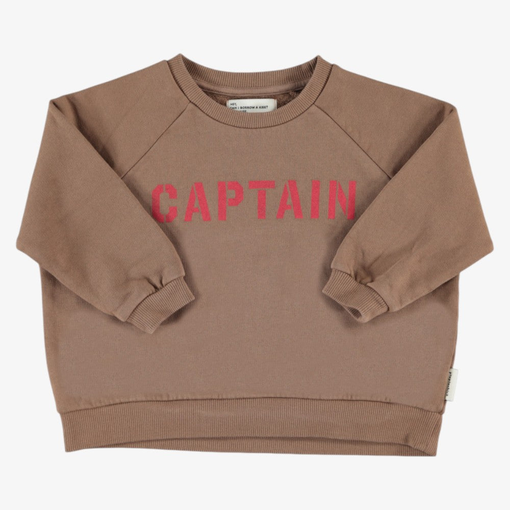 Captain Sweatshirt - Brown