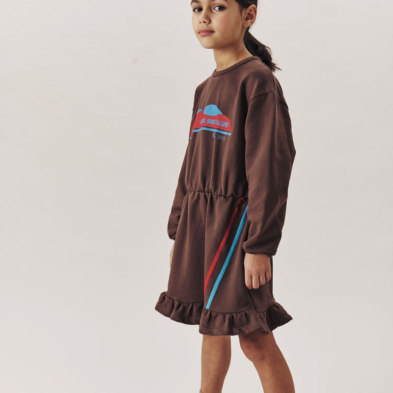 Stripe Dress - Fudge